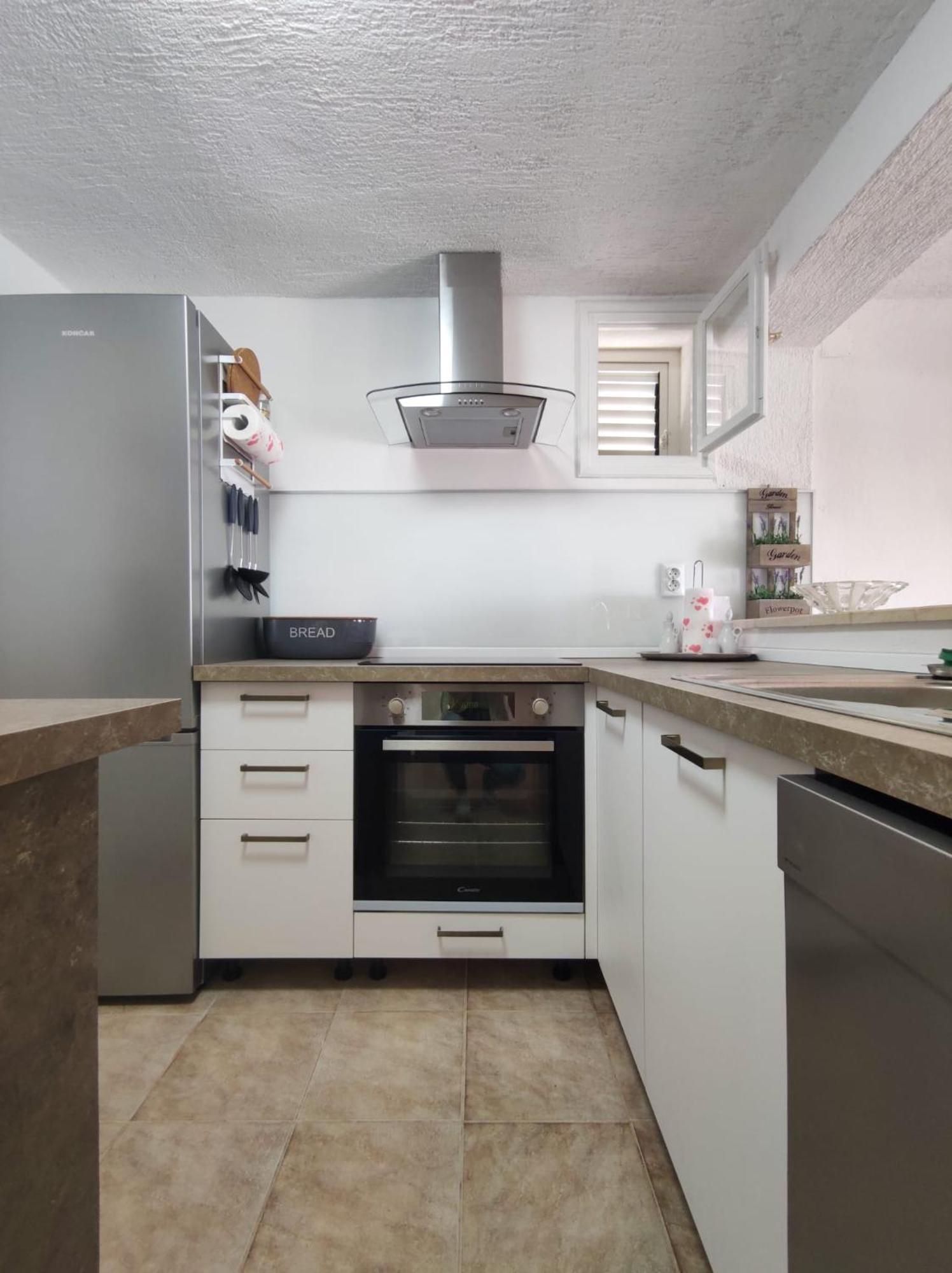 Scenic Sea View,Three Bedroom Villa With Pool Трогир Экстерьер фото